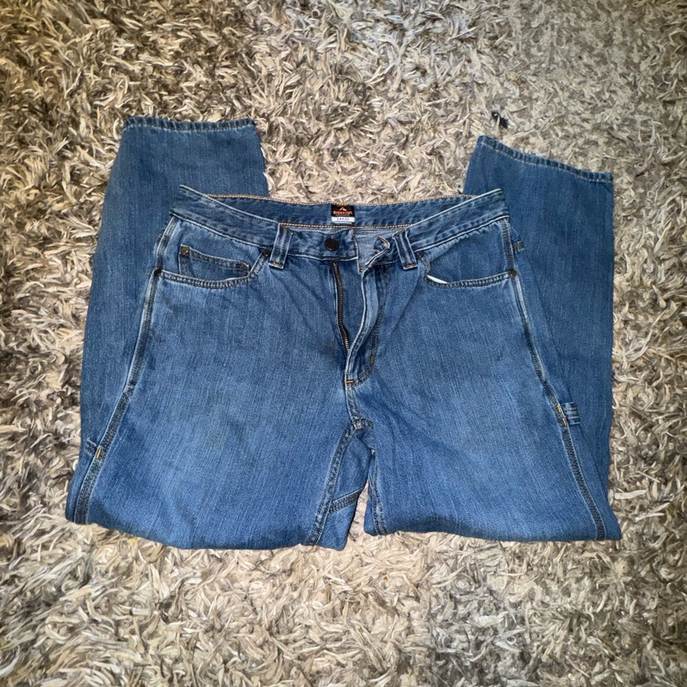 Men's Relaxed Fit Blue Jeans